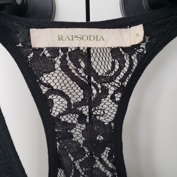 Rapsodia Racerback Tank with Lace Back - Picture 6 of 9